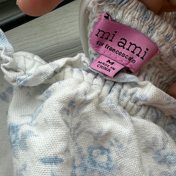 Francesca’s | Linen Blend Mini Dress size Medium - Picture 5 of 5